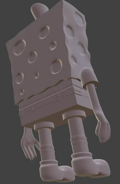 Mô hình 3D SpongeBob SquarePants đáng yêu để trang trí - Image 5