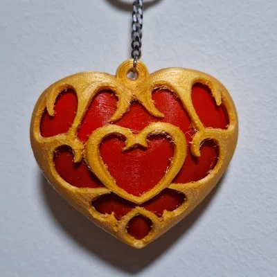 Móc khóa Heart Container - The Legend of Zelda