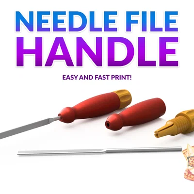 Tay Cầm Cho Dũa Kim (Needle File Handle)