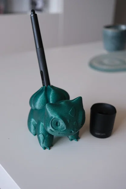 Giá đỡ bút Wacom Bulbasaur 3D độc đáo cho bàn làm việc - Image 2