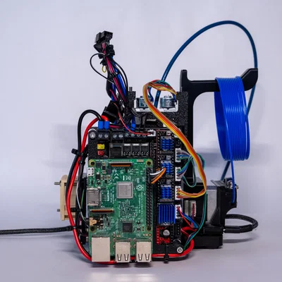 Máy in 3D mini dùng motor ổ đĩa DVD
