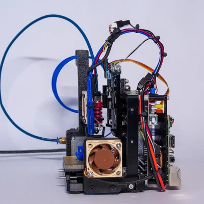 Máy in 3D mini dùng motor ổ đĩa DVD