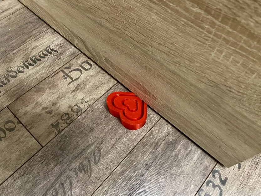 Chặn cửa hình trái tim (Herztürstopper-TPU) - Image 1