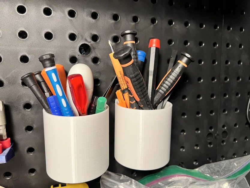Cốc Gắn Bảng Pegboard - Image 1