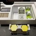 Khay in 3D đựng linh kiện board game The Castles of Burgundy (2019) - Thumbnail 9