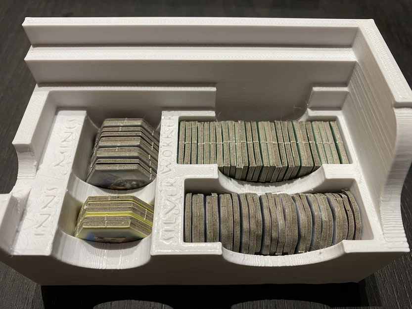 Khay in 3D đựng linh kiện board game The Castles of Burgundy (2019) - Image 11