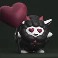 ♡♡♡ LAMBALL ĐÁNG YÊU ôm trái tim to bự, chú cừu kawaii siêu cưng từ game Palworld - Thumbnail 2