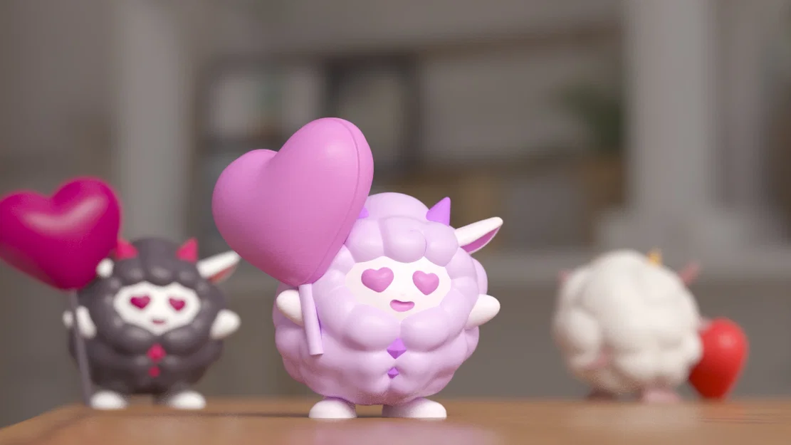 ♡♡♡ LAMBALL ĐÁNG YÊU ôm trái tim to bự, chú cừu kawaii siêu cưng từ game Palworld - Image 4