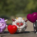 ♡♡♡ LAMBALL ĐÁNG YÊU ôm trái tim to bự, chú cừu kawaii siêu cưng từ game Palworld - Thumbnail 6