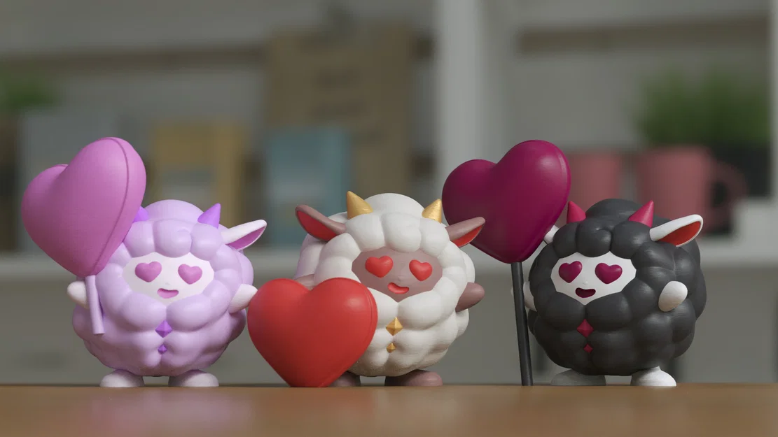 ♡♡♡ LAMBALL ĐÁNG YÊU ôm trái tim to bự, chú cừu kawaii siêu cưng từ game Palworld - Image 7