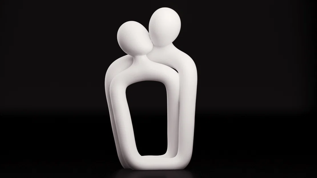 SOUL CONNECTION - Mẫu trang trí cặp đôi tối giản - TinyMakers3D - Image 3
