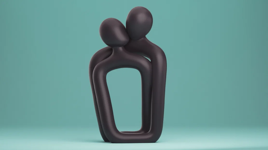 SOUL CONNECTION - Mẫu trang trí cặp đôi tối giản - TinyMakers3D - Image 4