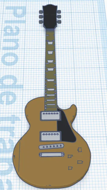 Mô hình đàn guitar Gibson Les Paul - Image 1
