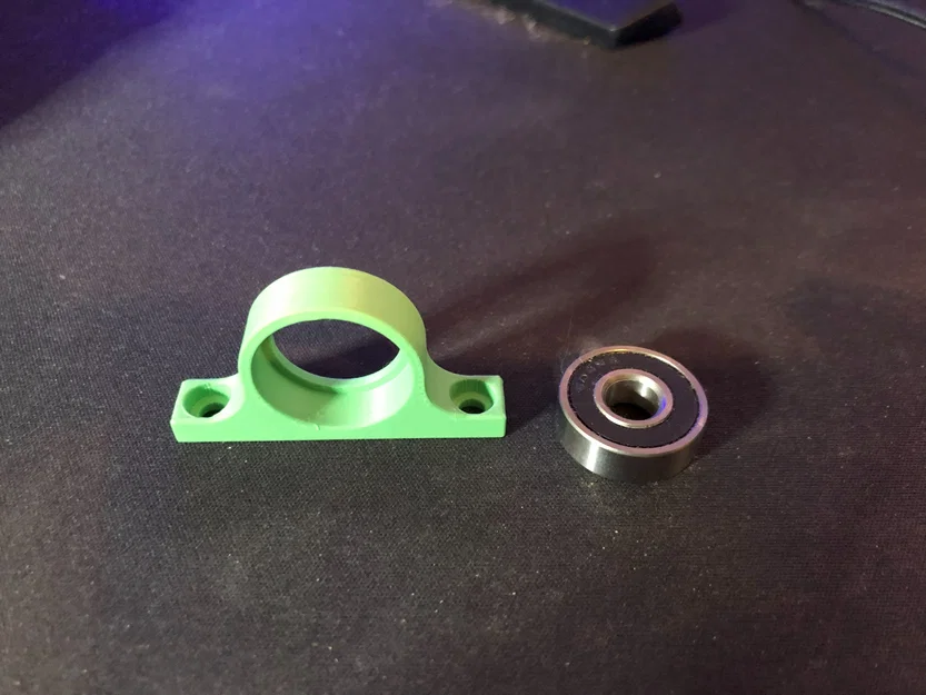 Gối đỡ vòng bi 608 (608 bearing housing) in 3D nhỏ gọn - Image 2