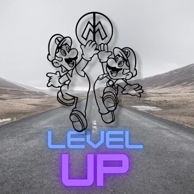 Tranh treo tường nghệ thuật Mario Bros Level Up in 3D cực đẹp