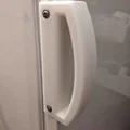 Tay nắm cửa tủ lạnh Zanussi (khoảng cách lỗ 133mm) - Phụ kiện thay thế 3D - Thumbnail 2