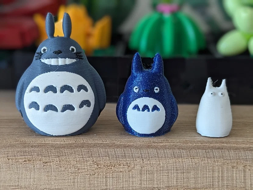 Gia đình Totoro (đồ chơi xỏ ngón) - Image 1