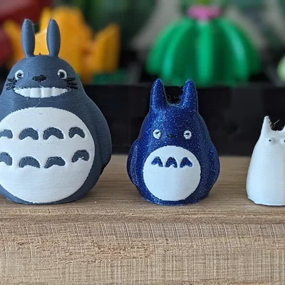 Gia đình Totoro (đồ chơi xỏ ngón)