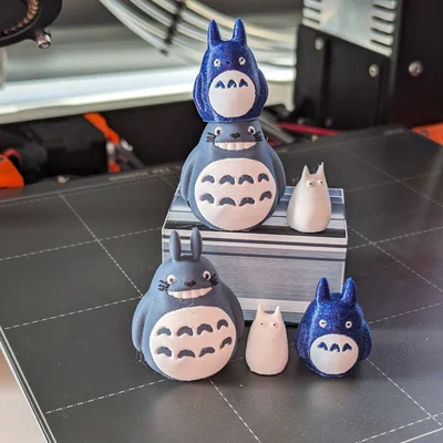 Gia đình Totoro (đồ chơi xỏ ngón)