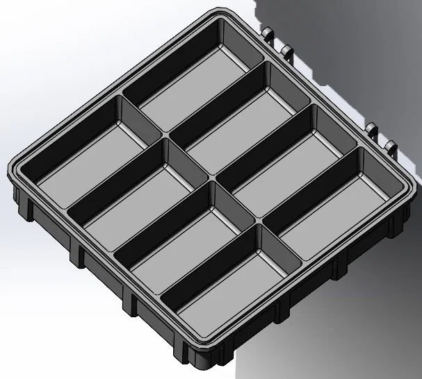 Hộp đựng Rugged Box siêu bền với nhiều tùy chọn ngăn (4/6/8/10/12/16) - Image 9