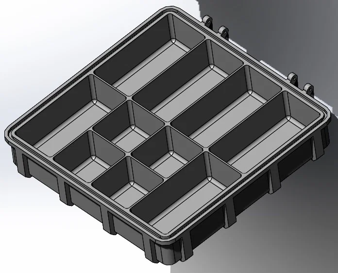 Hộp đựng Rugged Box siêu bền với nhiều tùy chọn ngăn (4/6/8/10/12/16) - Image 10