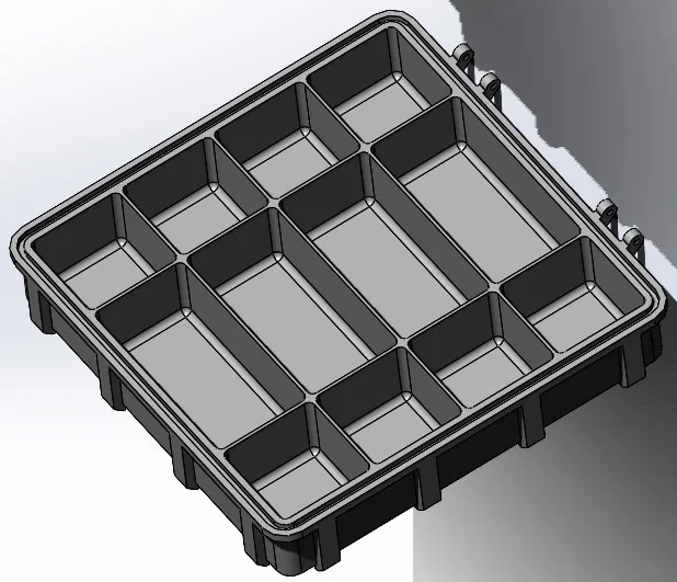 Hộp đựng Rugged Box siêu bền với nhiều tùy chọn ngăn (4/6/8/10/12/16) - Image 11