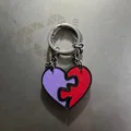 Móc khóa trái tim ghép đôi (Heart Keychain) dành cho cặp đôi - Thumbnail 1