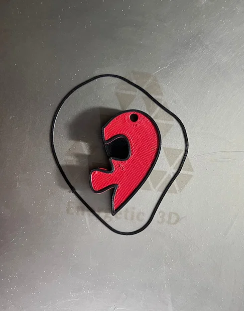 Móc khóa trái tim ghép đôi (Heart Keychain) dành cho cặp đôi - Image 4