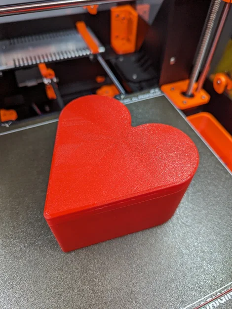 Hộp đựng đồ hình trái tim (Heart Box) xinh xắn in 3D - Image 2
