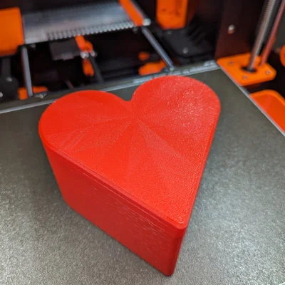 Hộp đựng đồ hình trái tim (Heart Box) xinh xắn in 3D