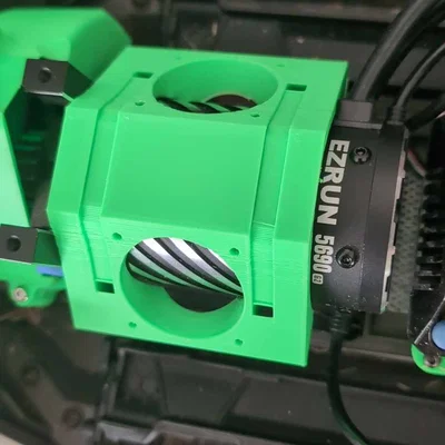 Giá đỡ quạt tản nhiệt động cơ 56mm cho Traxxas Xmaxx và XRT 3D