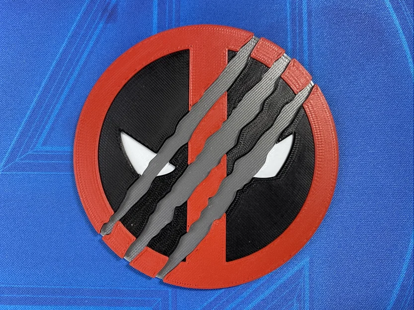 Mẫu đế lót ly Deadpool & Wolverine in 3D cực chất cho fan Marvel - Image 2