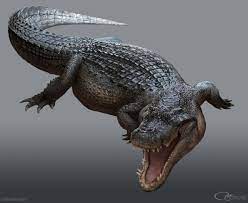 Mô hình 3D Deinosuchus: Cá sấu tiền sử cực chi tiết cho người đam mê - Image 1