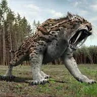 Mô hình in 3D Smilodon - Hổ răng kiếm thời tiền sử ấn tượng