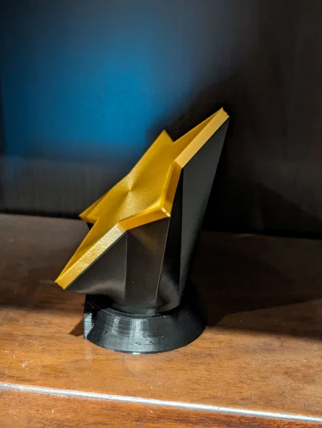 Cúp Ngôi Sao 3D (Star Trophy) Tùy Chỉnh Bảng Tên Độc Đáo - Image 2