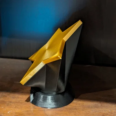 Cúp Ngôi Sao 3D (Star Trophy) Tùy Chỉnh Bảng Tên Độc Đáo