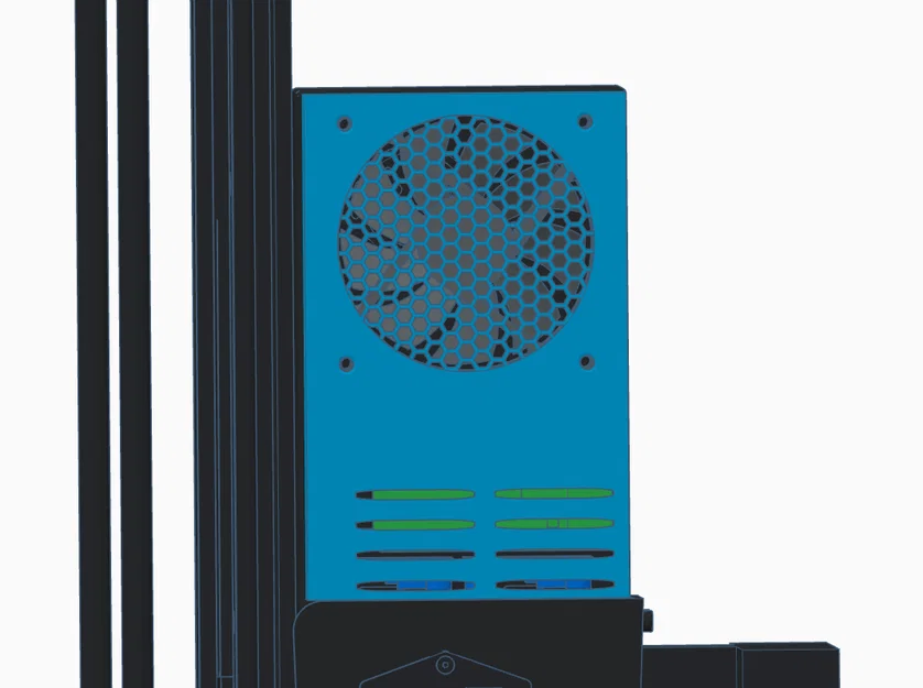 Vỏ PSU tích hợp Raspberry Pi và quạt 92mm cho Sovol SV06/SV06 Plus - Image 2