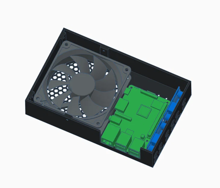 Vỏ PSU tích hợp Raspberry Pi và quạt 92mm cho Sovol SV06/SV06 Plus - Image 4