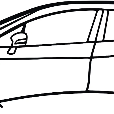 Mô hình treo tường Renault Clio IV Silhouette độc đáo cho người yêu xe