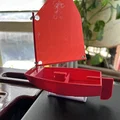 Mẫu mô hình thuyền Optimist in 3D - Thumbnail 2
