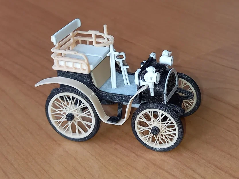 Mô hình xe Renault A tỉ lệ 1:32 - Image 1