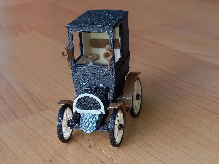 Mô hình xe Renault B tỷ lệ 1:32 - Image 1