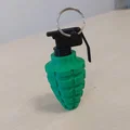 Móc khóa hình lựu đạn (ngăn chứa bí mật) - Thumbnail 3