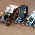 Mô hình xe Renault B tỷ lệ 1:32 - Thumbnail 6