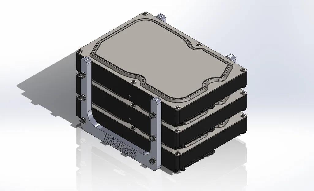 Ngàm gắn ổ cứng 3.5" | Thiết kế xếp chồng tối giản - Image 2