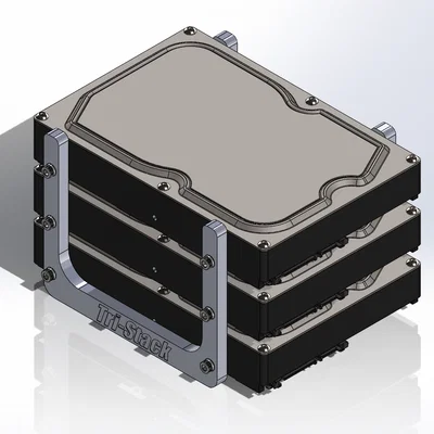 Ngàm gắn ổ cứng 3.5" | Thiết kế xếp chồng tối giản