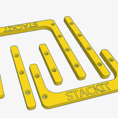 Bộ khung cố định ổ cứng 3.5 inch - Giải pháp lưu trữ Stackit 3D