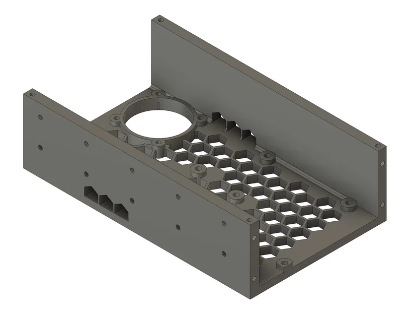 Vỏ hộp bo mạch chủ họa tiết tổ ong cho Ender 3 - Image 2
