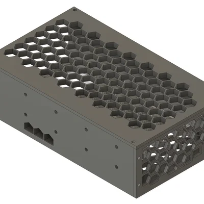 Vỏ hộp bo mạch chủ họa tiết tổ ong cho Ender 3