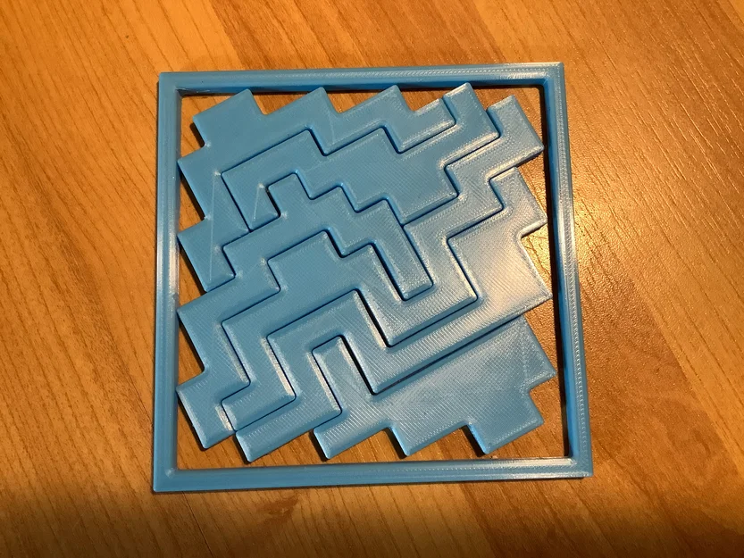 Bộ Đồ Chơi Xếp Hình Puzzle 3D Thông Minh Dạng Zic-Zac - Image 1